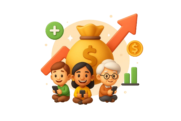 Growing business illustration